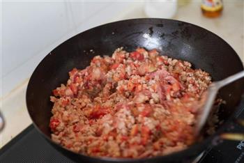 番茄肉酱意面的做法步骤9