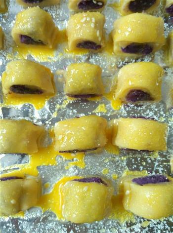 紫薯一口酥，酥到你心田的做法步骤11
