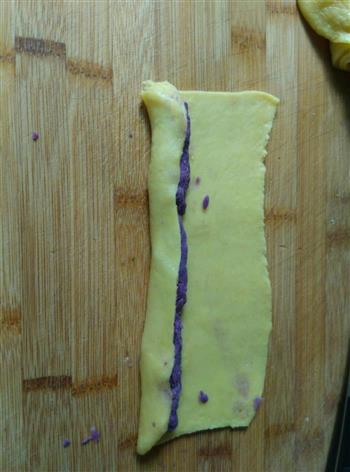 紫薯一口酥，酥到你心田的做法步骤7