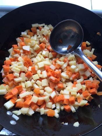 培根土豆胡萝卜焗饭的做法图解7