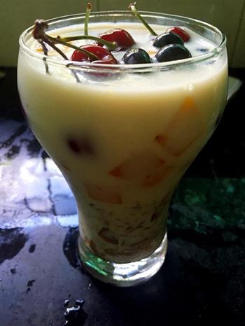 夏日冰品芒果牛奶红茶冻的做法步骤6