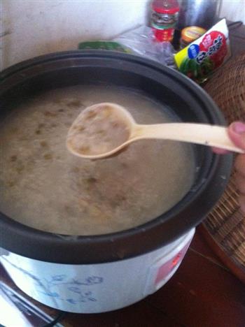 百合绿豆粥的做法步骤7