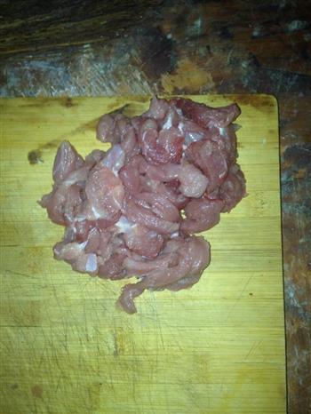 腌笋炒肉的做法步骤2