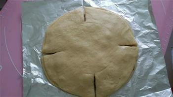 向日葵豆沙面包的做法步骤7