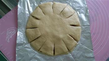 向日葵豆沙面包的做法图解8