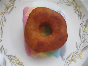 彩虹甜甜圈的做法步骤15