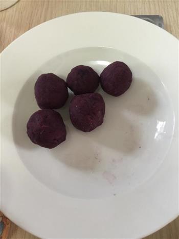 紫薯糯米糍的做法步骤4