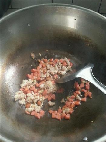 火腿肉沫土豆泥的做法步骤3