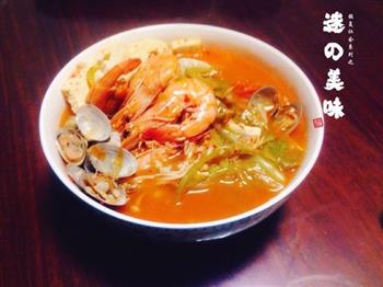 韩国海鲜汤的做法步骤9
