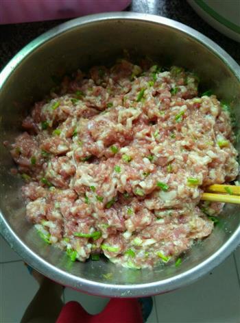 白菜猪肉饺子的做法步骤2