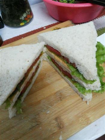减肥餐  低脂三明治的做法步骤7