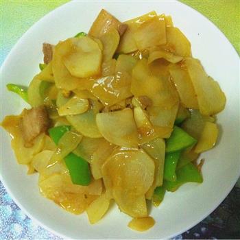 土豆青椒炒肉片的做法步骤8