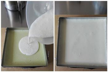 豌豆酸奶慕斯蛋糕的做法步骤12