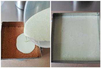 豌豆酸奶慕斯蛋糕的做法图解9