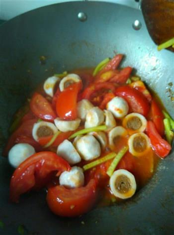 番茄鱼丸汤的做法步骤5
