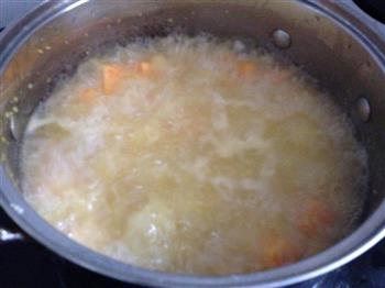 健康粗粮也美味－小米地瓜粥的做法图解7