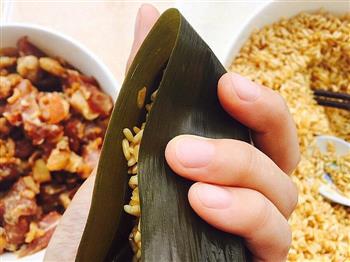端午节虾米肉粽子的做法步骤10