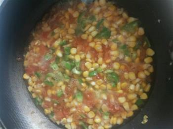 减肥餐  玉米番茄汤的做法步骤4