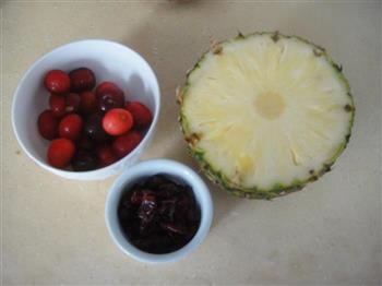 “莓味佳肴”凤梨蔓越莓糯米饭的做法图解2