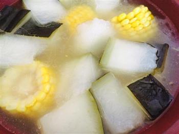 玉米冬瓜排骨汤的做法步骤4