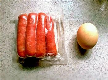 快手早餐-鸡蛋卷腸的做法步骤1