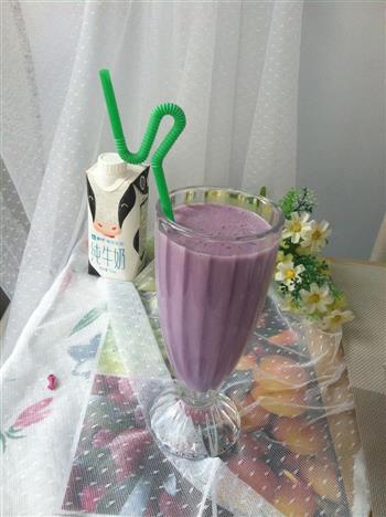紫薯奶昔的做法步骤3