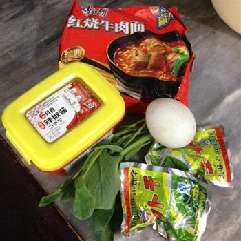 韩式大酱汤泡面的做法步骤1