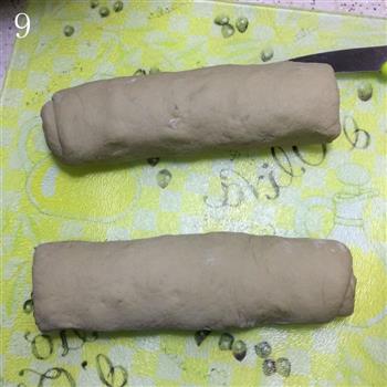 抹茶蜜豆馒头-馒头也文艺清新的做法步骤9