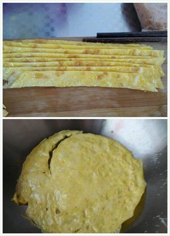 蛋黄肉松紫菜包饭的做法步骤4