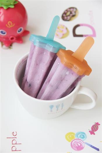 蓝莓酸奶冰糕的做法步骤4