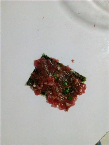 海苔肉卷的做法图解2
