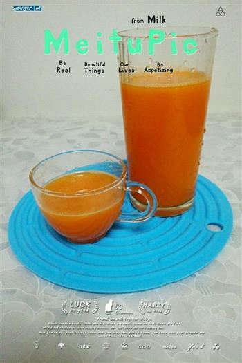 胡萝卜香梨汁的做法图解4