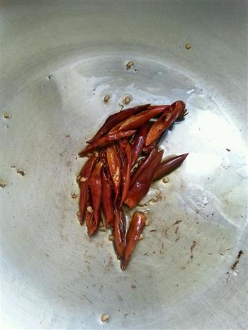 干辣椒炒扁豆的做法图解4