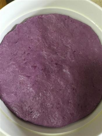 奶香紫薯发糕的做法步骤5