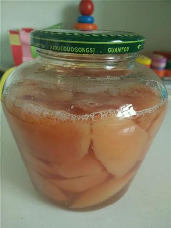 桃子罐头的做法图解10