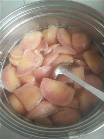桃子罐头的做法图解8