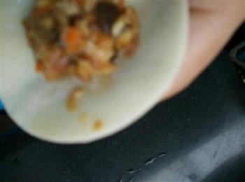 焦香四溢的猪肉香菇锅贴的做法步骤13