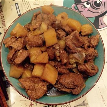 红烧排骨炖土豆的做法步骤6
