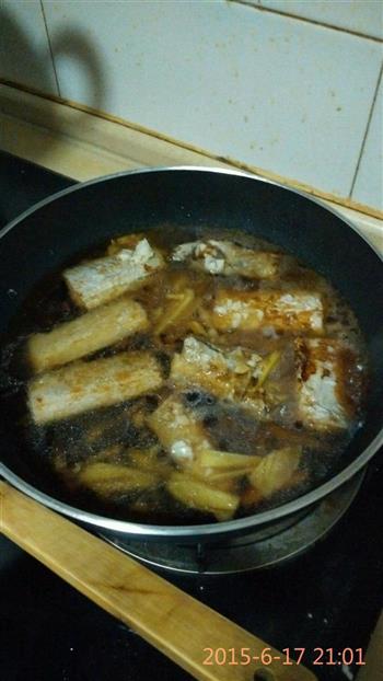 红烧带鱼煮豆皮的做法图解6