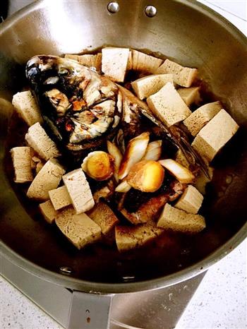 补钙佳品-鱼头炖豆腐的做法步骤3