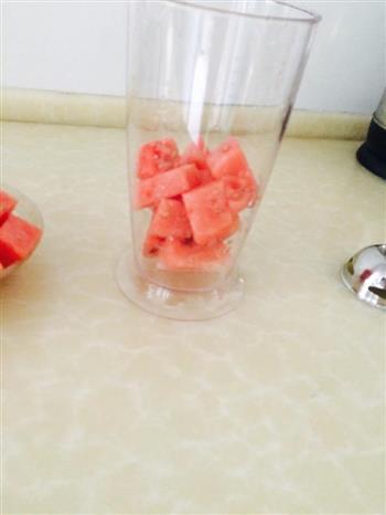 冰凉西瓜汁的做法步骤3
