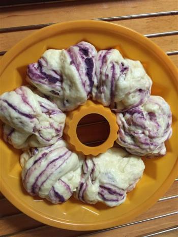紫薯面包卷的做法步骤13
