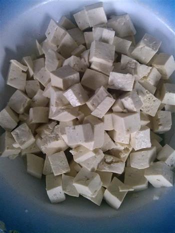 素麻婆豆腐的做法步骤1