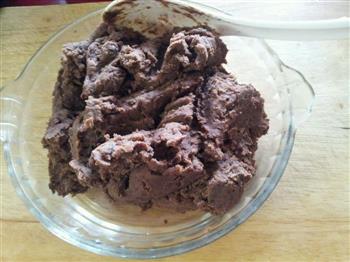 抹茶冰皮月饼-自制豆沙馅的做法步骤6