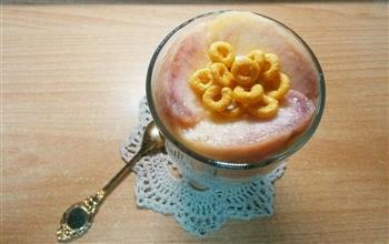 宿舍美食-蜜桃谷物酸奶杯的做法步骤5