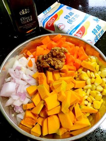 —玉米南瓜浓汤的做法步骤1