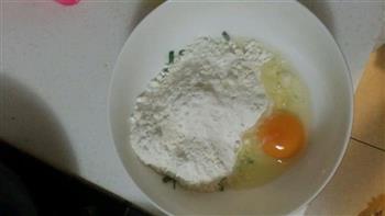 鸡蛋葱花煎饼的做法步骤1