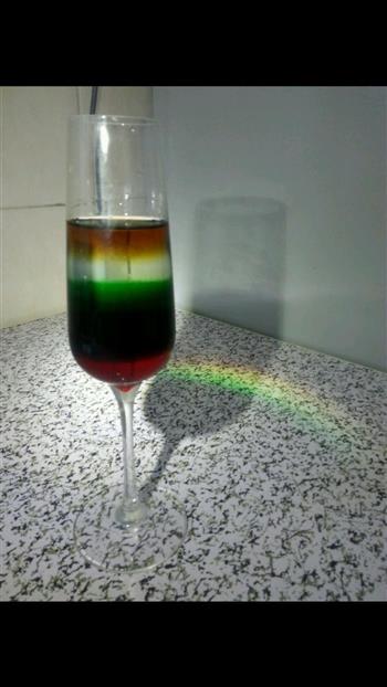 彩虹鸡尾酒的做法步骤1