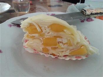 芒果千层蛋糕的做法步骤9