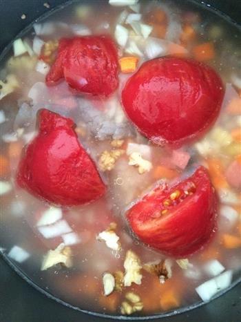 一个西红柿饭&广式腊肠饭混搭版的做法步骤4